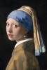 Jan Vermeer - Girl with a Pearl Earring Variante 3