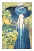 Katsushika Hokusai - The Amida Falls in the Far Reaches of the Kisokaido Road Variante 3