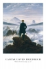 Caspar David Friedrich - Wanderer above the Sea of Fog Variante 1