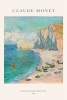 Claude Monet - Étretat: The Beach and the Falaise d'Amont Variante 3