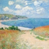 Claude Monet - Path in the Wheat Fields at Pourville Variante 2