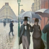 Gustave Caillebotte - Paris Street, Rainy Day Variante 2