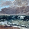 Gustave Courbet - La vague Variante 1
