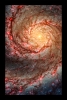 The Whirlpool Galaxy (Messier 51a), Image Taken by NASA Variante 1