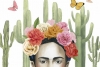 Frida with Cacti Variante 1