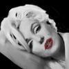 Marilyn Monroe Red Lips Portrait No. 4 Variante 1