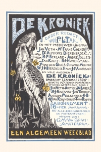 Werbeplakat für 'De Kroniek'
