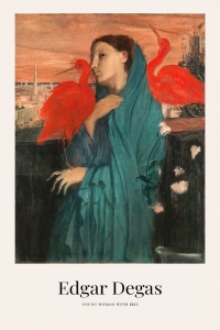Edgar Degas - Young Woman with Ibis