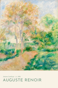 Pierre-Auguste Renoir - Autumn Landscape