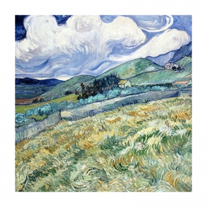 Vincent van Gogh - Landscape from Saint-Rémy