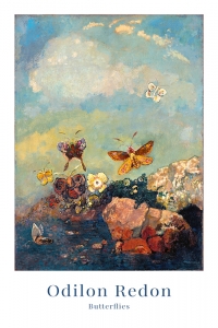 Odilon Redon - Butterflies