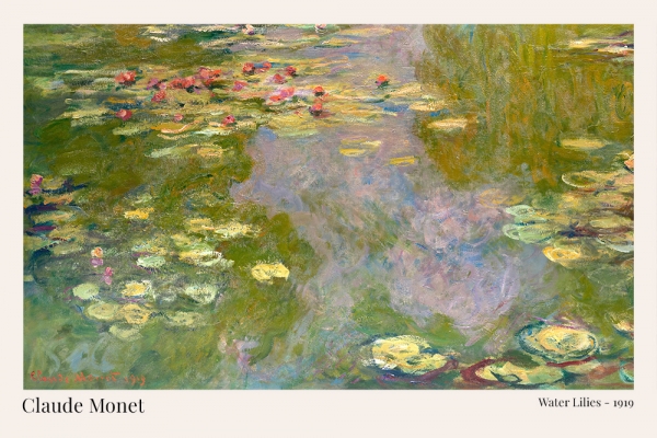 Claude Monet - Water Lilies, 1919 