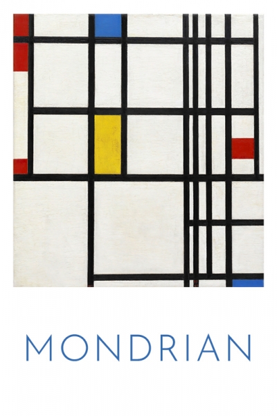 Piet Mondrian - Composition in Red, Blue, and Yellow Variante 1 | 60x90 cm | Premium-Papier wasserfest