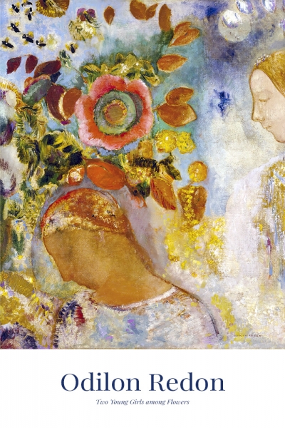 Odilon Redon - Two Young Girls among Flowers 