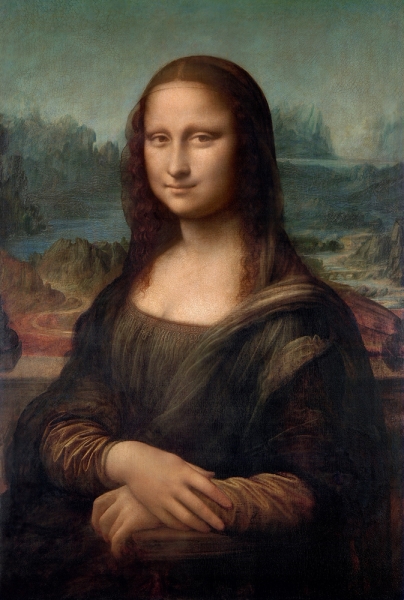 Leonardo da Vinci - Mona Lisa (La Joconde) Variante 1 | 13x18 cm | Premium-Papier