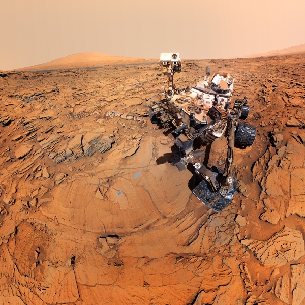A Self-Portrait of NASA's Mars Rover 
