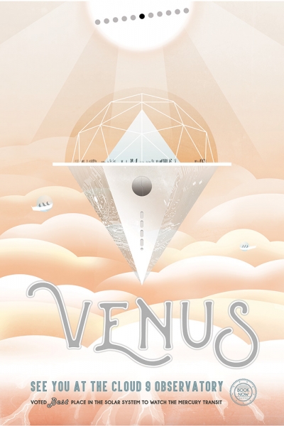 "Venus" - Visions of the Future Poster Series, Credit: NASA/JPL 