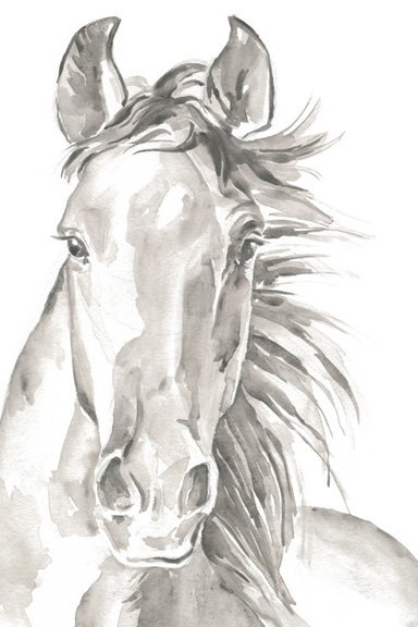 Watercolour Horse 