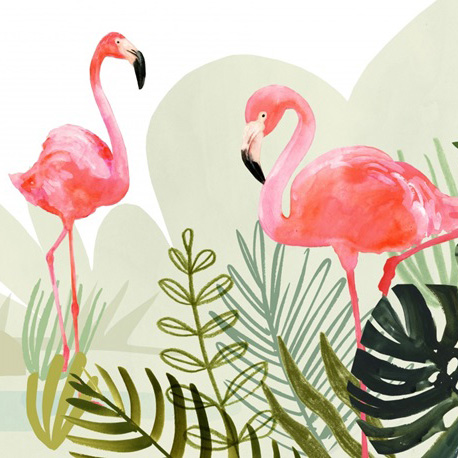 Flamingo Jungle 