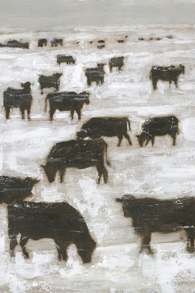 Winter Herd No. 1 Variante 1 | 13x18 cm | Premium-Papier