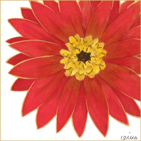 Bright Flowers No. 1 Variante 1 | 40x40 cm | Premium-Papier