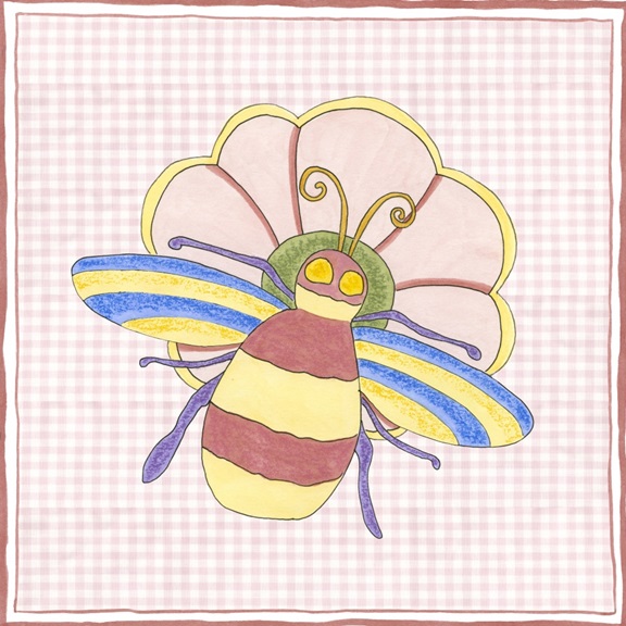 Gingham Insects No. 1 