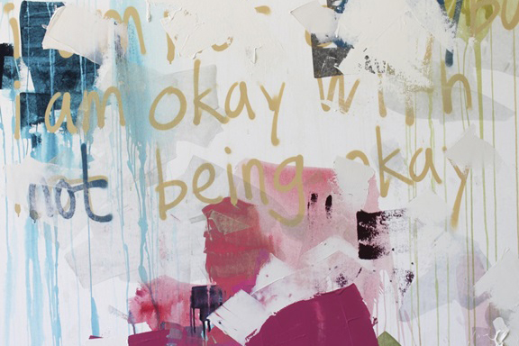 Not Being Okay Variante 1 | 13x18 cm | Premium-Papier