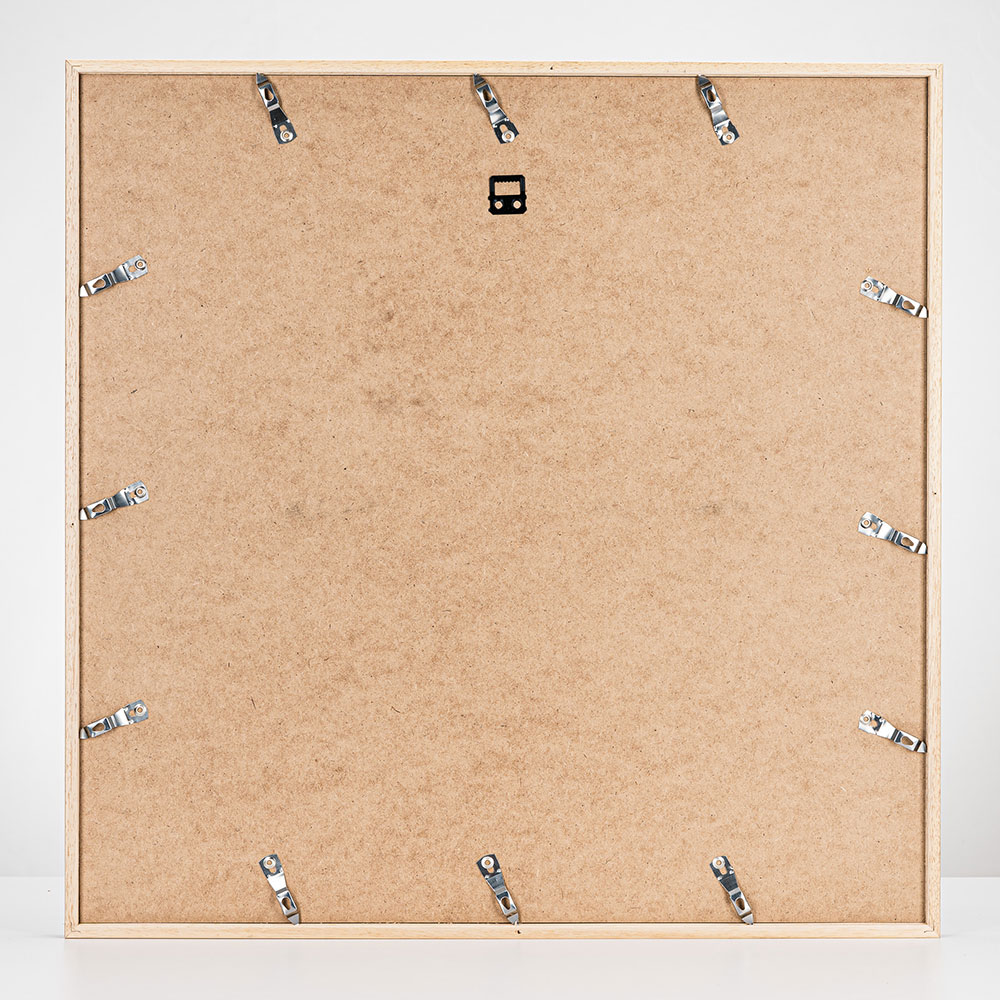 Bilderrahmen aus Holz - Weiß 60x60 cm